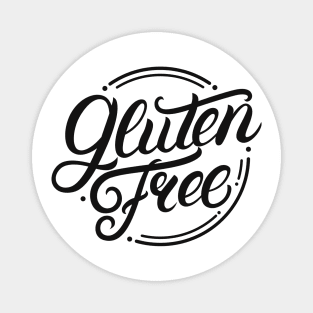 Gluten Free Circle Logo Magnet